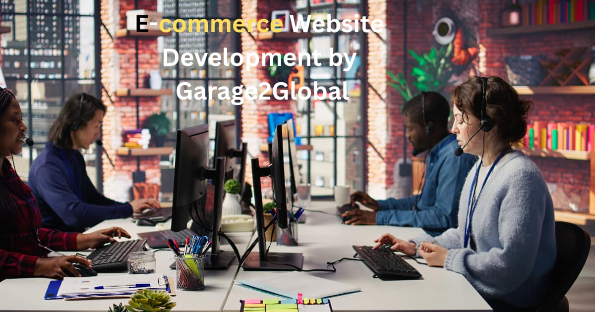 e-commerce website development by garage2global
